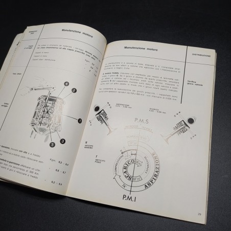 Libretto uso e manutenzione furgone Alfa Romeo F12 stampato 156 3/67 - 6000