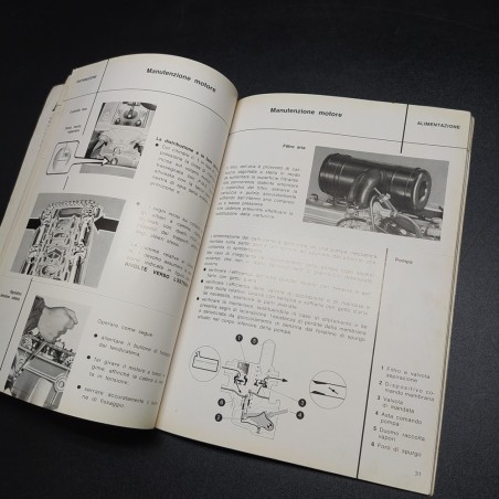 Libretto uso e manutenzione furgone Alfa Romeo F12 stampato 156 3/67 - 6000