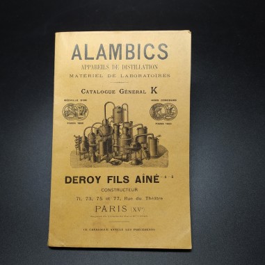 Alambicchi Appareils de Distillation Catalogue General K Deroy Fils Aine