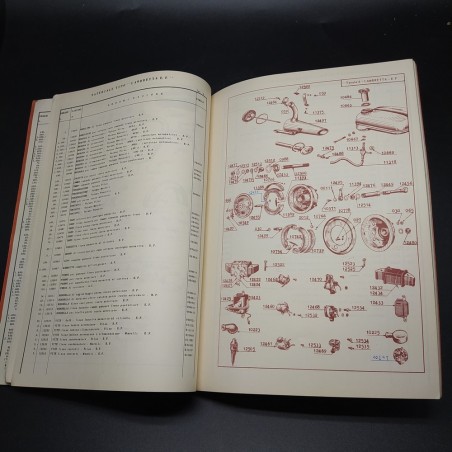 Listino ricambi n° 11 1958 Lambretta 125/150 e motofurgoncino