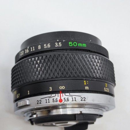 Ottica fotografica Olympus Auto Macro 50 mm 1:3,5 Zuiko usata