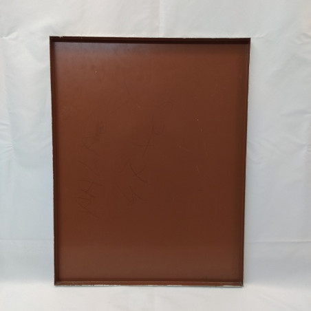 Cartello publicitario in metallo orologi Omega e Tissot 47x60 cm