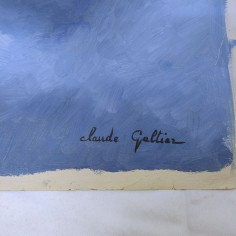 Tempera su cartoncino con aerei bombardieri B26 Martin Marauder - Claude Galtier 2