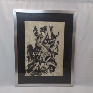 Serigrafia originale Umberto Mastroianni senza titolo 38/75