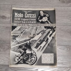 Rivista MOTO GUZZI numero unico XXVII Esposizione Internazionale 1949