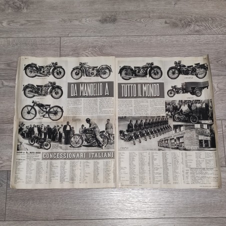 Rivista MOTO GUZZI numero unico XXVII Esposizione Internazionale 1949