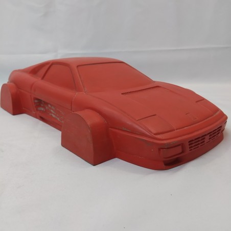 Modellino Makette auto Ferrari Testa rossa in legno 43x24x10 cm