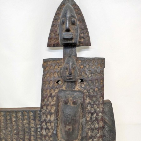 Serratura africana possibile tribù Dogon Mali in legno e ferro