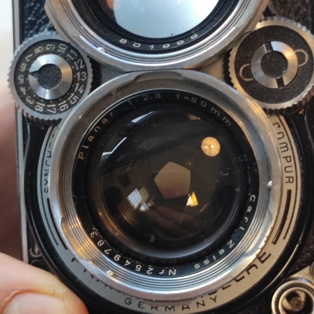 Rolleiflex Macchina fotografica Franke & Heidecke Syncro Compur Planar 1:2,8/80