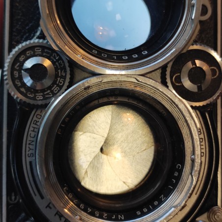 Rolleiflex Macchina fotografica Franke & Heidecke Syncro Compur Planar 1:2,8/80