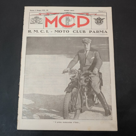 Rivista MCP - In copertina Benito Mussolini - Parma 2 Giugno 1934