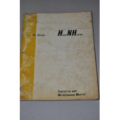 CUMMINS DIESEL OPERATION MAINTENANCE MANUAL H & NH SERIES 1965 POOR CONDITIONS