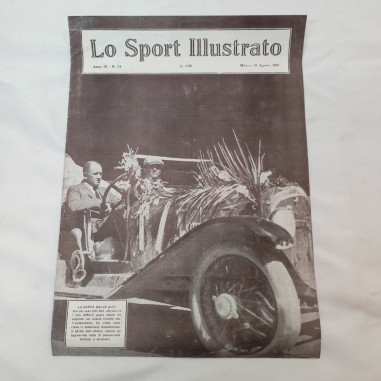 Rivista Lo sport illustrato 1921 A. IX n° 34 Milano 21 Agosto 1921