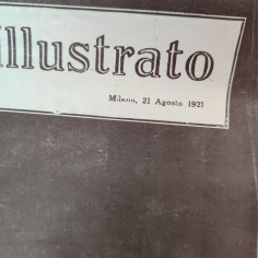 Rivista Lo sport illustrato 1921 A. IX n° 34 Milano 21 Agosto 1921 2