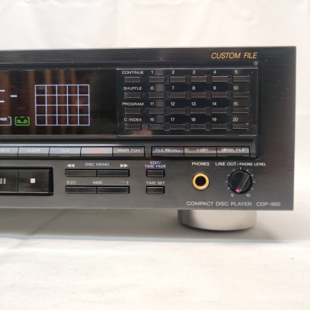 Lettore CD Sony CDP-990 uscita cuffia non trasmette