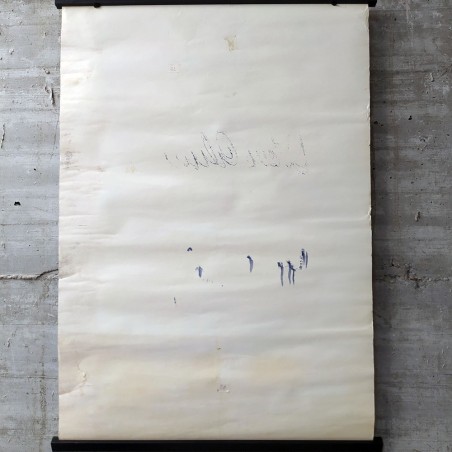 Poster pubblicitario Robe di Kappa autografato dal calciatore Antonio Cabrini