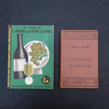 Lotto di 2 pubblicazioni Viticoltura ed enologia '10, L'arte di fare il vino '33