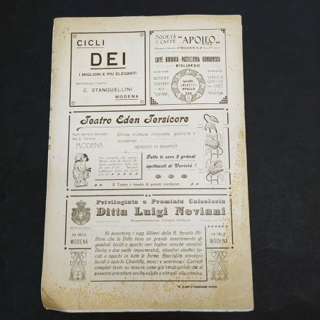 Seconda edizione della rivista ...a corso accelerato, 1915. Buone condizioni
