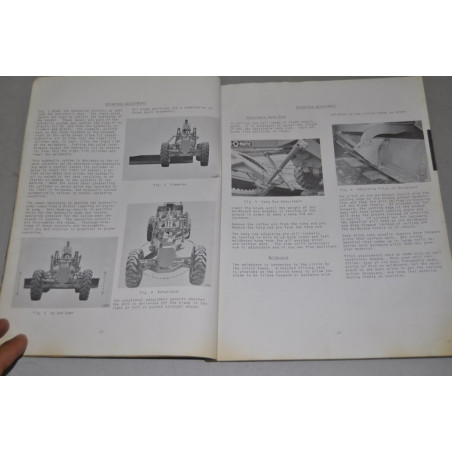 GALION MODEL 118 SERIES B MOTOR GRADER 2125 6/66 OPERATOR'S MANUAL - MEDIOCRE