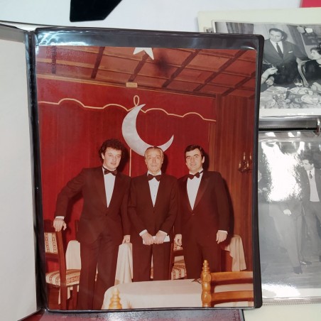 Album foto "I due Foscari", 2 libri cantanti di opera, tenore Bergonzi, vasssoio