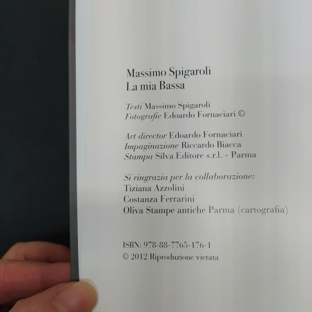Volume "La mia bassa", Massimo Spigaroli ed Edoardo Fornaciari. Buono