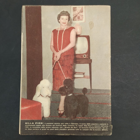 Opuscolo Sanremo 9° ed. 1959, edizione speciale di "Canzoni per tutti".