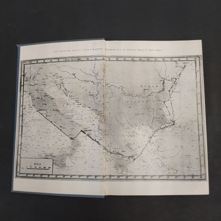 Volume Da Roma a Odessa di Italo Balbo con autografo, 1929. Ingiallimenti