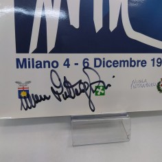 Rivista Finale di tennis Italia Svezia 1998 con 7 autografi dei giocatori. 2