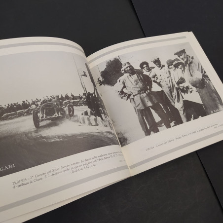 Libro mostra Una gloria di Lugo ed un grande dell'automobilismo italiano, 1988