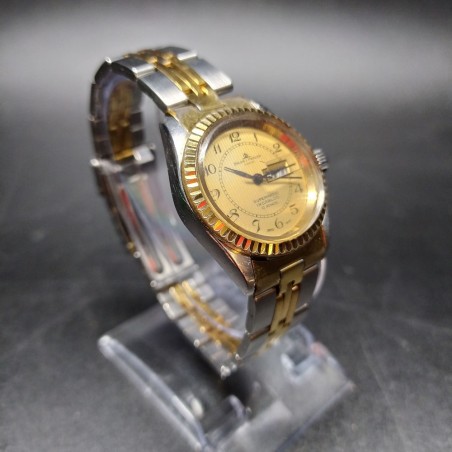Orologio automatico Baume & Mercier acciaio/dorato con cofanetto e garanzia
