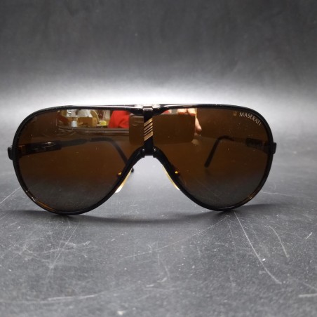 Occhiali da sole Maserati 611901 mono lente con ricambi e stanghette
