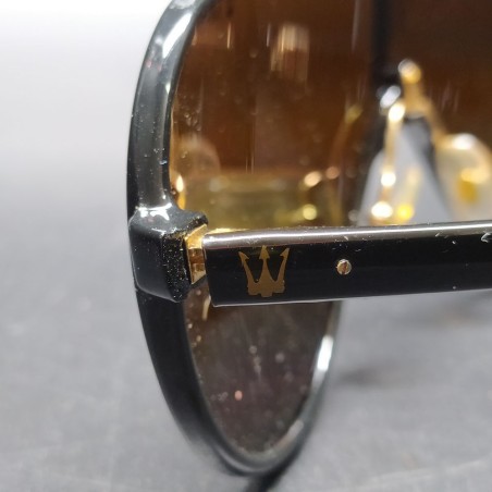 Occhiali da sole Maserati 611901 mono lente con ricambi e stanghette