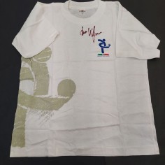 Autografo attribuito a Luigi Riva su maglietta AIC, taglia 16 anni. Buono 2