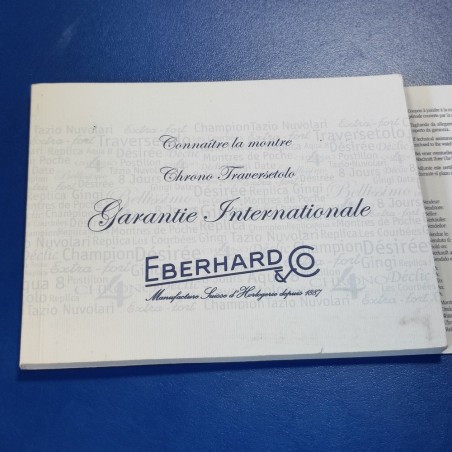 Garanzia orologio Eberhard modello Crono Traversetolo