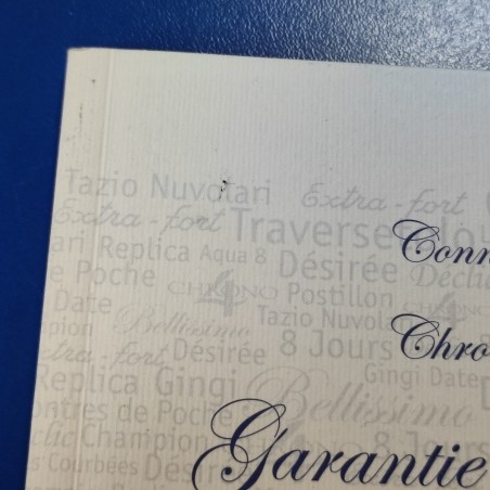 Garanzia orologio Eberhard modello Crono Traversetolo