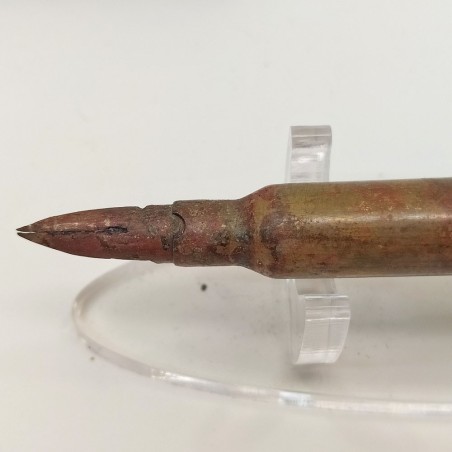 Penna stilografica ricavata da proiettile e bossoli da guerra del 1917