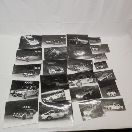 Lotto 24 foto originali 4° rally internazionale Campagnolo e altri anni 70