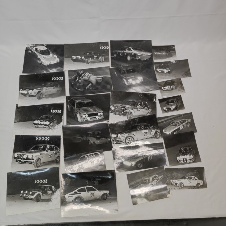 Lotto 24 foto originali 4° rally internazionale Campagnolo e altri anni 70