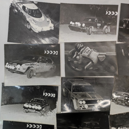 Lotto 24 foto originali 4° rally internazionale Campagnolo e altri anni 70