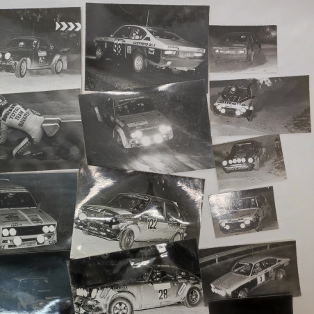Lotto 24 foto originali 4° rally internazionale Campagnolo e altri anni 70