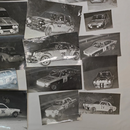 Lotto 24 foto originali 4° rally internazionale Campagnolo e altri anni 70