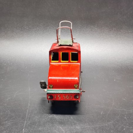 Giocattolo in latta a molla Locomotiva Ingap FS 565