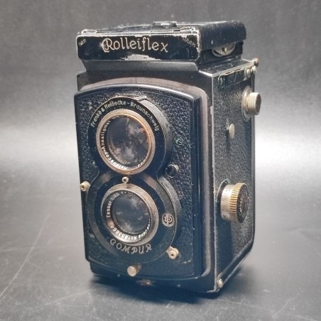Macchina fotografica Rolleiflex Compur ottica Tessar 1:3,5 f＝7,5 cm