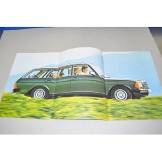 PROSPEKT BROCHURE MERCEDES 240 TD 300 TD TURBO 200 T 230 TE 250 T 280 TE 2