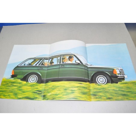 PROSPEKT BROCHURE MERCEDES 240 TD 300 TD TURBO 200 T 230 TE 250 T 280 TE
