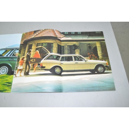 PROSPEKT BROCHURE MERCEDES 240 TD 300 TD TURBO 200 T 230 TE 250 T 280 TE
