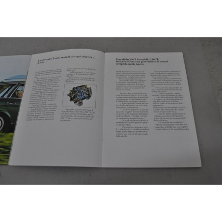 PROSPEKT BROCHURE MERCEDES 240 TD 300 TD TURBO 200 T 230 TE 250 T 280 TE