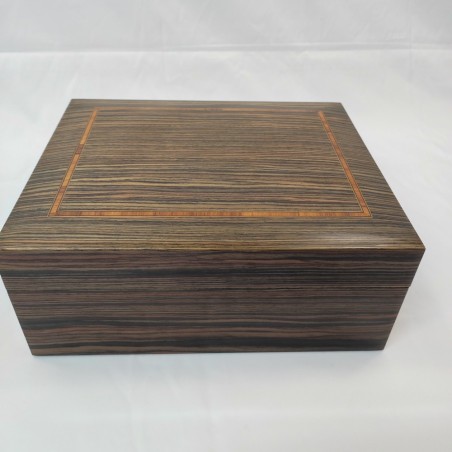 Humidor per sigari in radica realizzato a mano usato