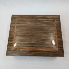 Humidor per sigari in radica realizzato a mano usato 2