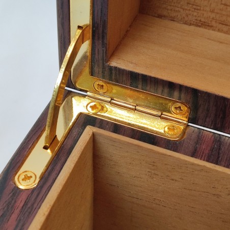 Humidor per sigari in radica realizzato a mano usato